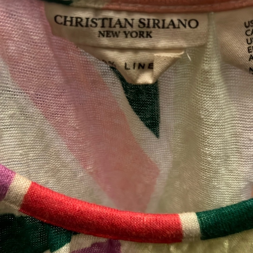 Christian Siriano Multicolor Dress